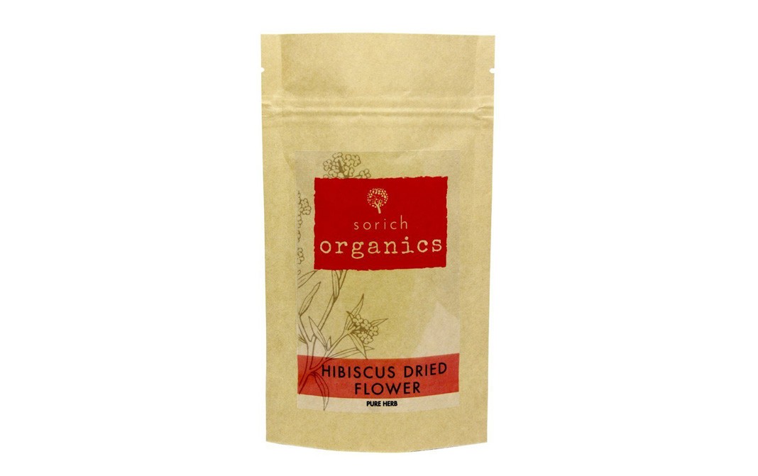 Sorich Organics Hibiscus Dried Flower Pure Herb   Pack  200 grams